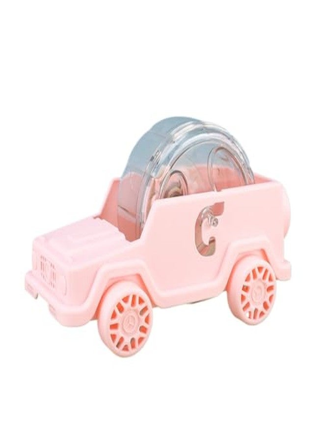 OMEM Hamster Running Wheel Car Shape Running Wheel Hamster Exercise Plastic Running Wheel (Pink,S) - Image 1